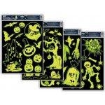 941495 Samolepky dekorační svítící na zeď Helloween 30x42cm – Zboží Dáma
