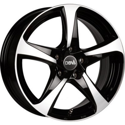 DBV 5SP 001 6,5x16 4x100 ET45 black polished