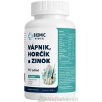 BIOMIC MEDICAL Vápník hořčík zinek 90 kapslí – Hledejceny.cz