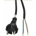 SOLIGHT PF33 Flexo šňůra, 2x 1,5mm2, gumová, černá, 5m – Zbozi.Blesk.cz