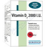 GENERICA Vitamin D3 2000 IU tobolky 90 ks – Hledejceny.cz