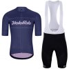 Cyklistický dres HOLOKOLO krátký a krátké kalhoty - GEAR UP - černá/modrá