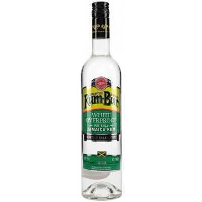 Worthy Park Rum-Bar White Overproof 63% 0,7 l (holá láhev) – Zboží Mobilmania