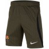 Dětské kraťasy a šortky Nike Barcelona Strike Shorts 2023 2024 Juniors Beige/Black