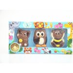 Severka Dárková krabička čokoládová mléčná zvířátka 3 x 10 g – Zboží Dáma