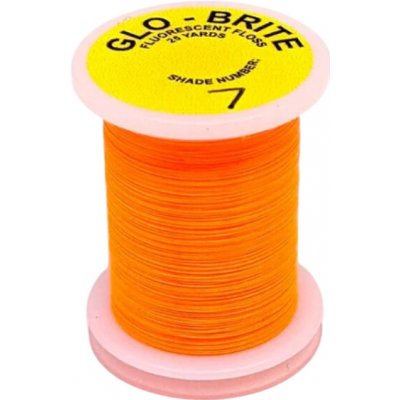 Veniard Nit Glo-Brite Floss Neon 07 Orange 25yd – Hledejceny.cz