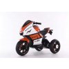 Dětské elektrické vozítko Mamido elektrická motorka MotoV6 oranžová