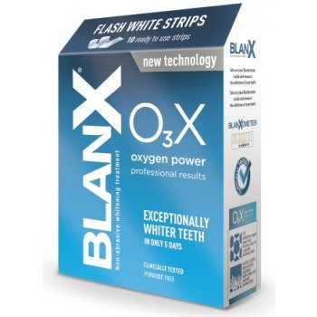 BlanX O3X Oxygen Power bělicí pásky na zuby 10 ks