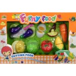 Mac Toys set potravin na suchý zip krájení ovoce a zelenina – Zboží Mobilmania