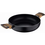 Bergner Pánev s nepřilnavým povrchem a poklicí 28 cm Earth Black BG-32038-BK – Zboží Mobilmania