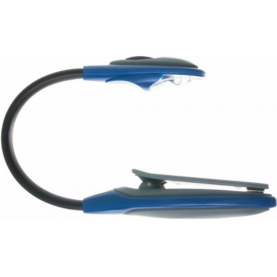 Verk 01682 Praktická LED lampička s klipem černomodrá – Zbozi.Blesk.cz