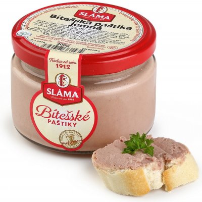 Sláma Bítešská paštika jemná 200 g – Zboží Dáma