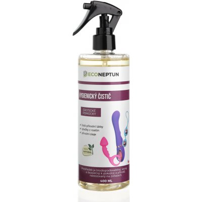EcoNeptun Hygienický čistič na erotické pomůcky natural 400 ml – Zboží Dáma