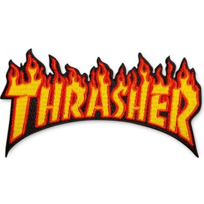 Nášivka Thrasher Flame – Sleviste.cz