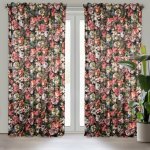 EUROFIRANY ZATEMŇOVACÍ ZÁVĚS NA PÁSCE PEONIA 140X270 CM VZOROVANÁ – Hledejceny.cz