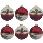 Kaeming Vánoční ozdoba VĚTVIČKA 8 cm bílo červená KSD – Hledejceny.cz