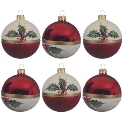 Kaeming Vánoční ozdoba VĚTVIČKA 8 cm bílo červená KSD – Hledejceny.cz