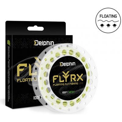 Delphin Muškařská Šňůra Flyrx 100 ft WF6-F 100 FT – Sleviste.cz