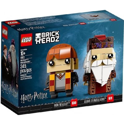 LEGO® BrickHeadz 41621 Ron Weasley a Albus Brumbál – Zboží Živě
