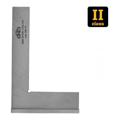 KINEX Úhelník přesný příložný 150x100 mm, tř.př.2, DIN 875 – Zboží Mobilmania