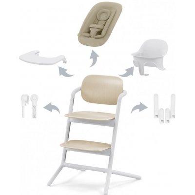 Cybex Lemo SET 3v1 2025 Sand White – Zboží Dáma