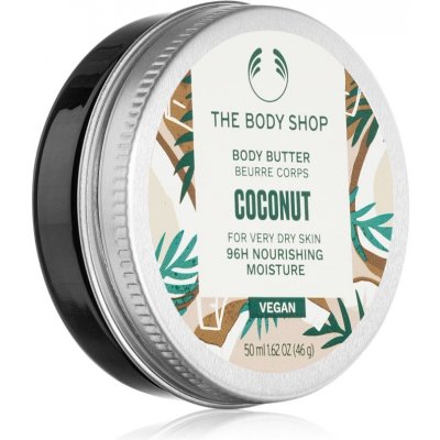 The Body Shop Coconut tělové máslo 50 ml – Zboží Dáma