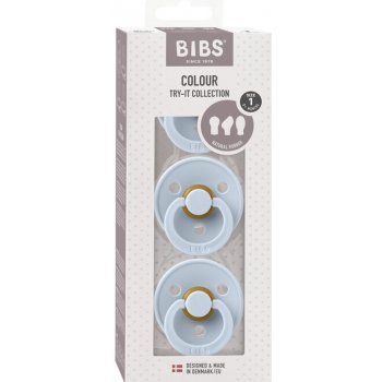 Bibs Colour Try It 3 balení Baby Blue