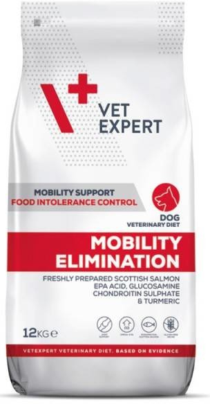 4T Veterinary Diet Dog Mobility Elimination 12 kg