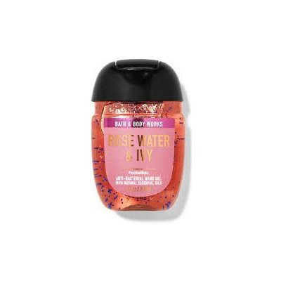 Bath & Body Works PocketBac antibakteriální gel na ruce Rose Water & Ivy 29 ml