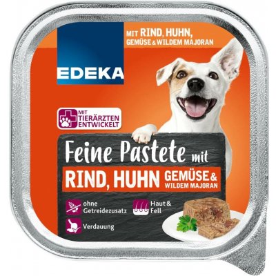 Edeka Adult Dog hovězí kuřecí zelenina 150 g – Sleviste.cz