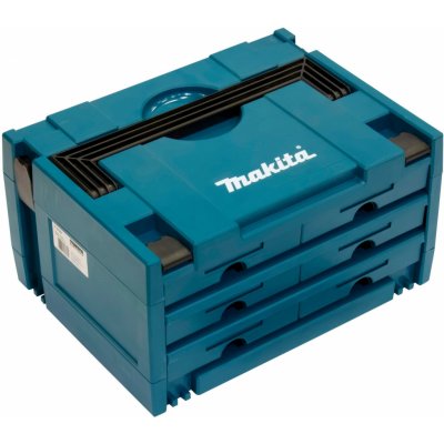 Makita P-84333 Makpac 3 řady po dvou přihrádkách