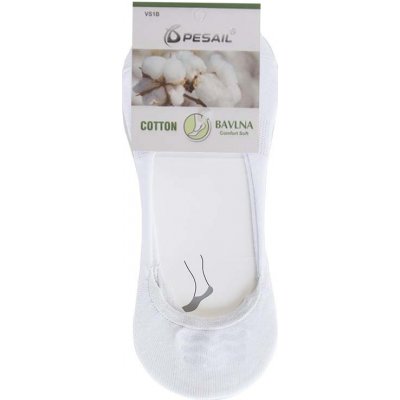 Pesail Bavlněné ponožky do balerín bílé – Zboží Mobilmania