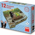 Dino Kostky Krtek a zvířátka 12ks – Hledejceny.cz