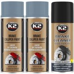 K2 Barva na brzdové třmeny ve spreji 400 ml červená | Zboží Auto