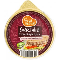 VETO ECO Vegi steak svačinka s vyuzeným tofu 120 g