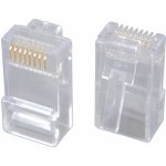 Konektor Solarix RJ45 CAT5E UTP 8p8c 100ks Konektor nestíněný neskládaný na drát KRJ45/5SLD 100ks balení 11238805 – Zboží Dáma