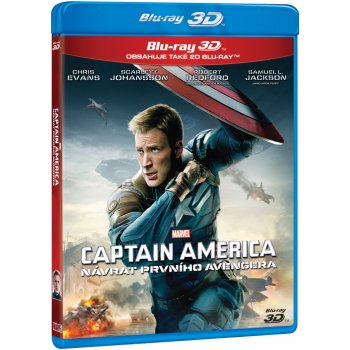 Captain America: Návrat prvního Avengera 2D+3D BD