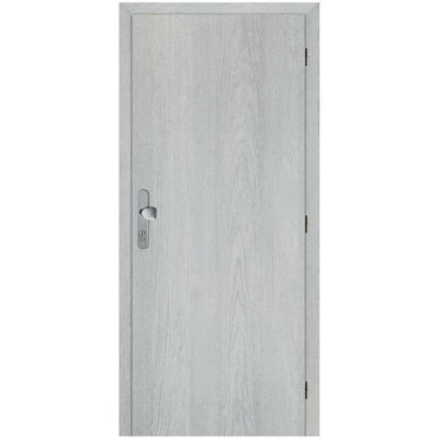 Solodoor 22000002921 Protipožární dveře 80 P, 820 × 1970 mm, fólie, pravé, Earl Grey, plné – Zboží Mobilmania