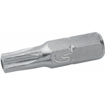 Bit 1/4", na šrouby s pětihvězdou, s otvorem, TS15 KS TOOLS 911.3102 – Zboží Dáma