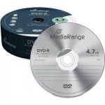 MediaRange DVD-R 4,7GB 16x, cakebox, 25ks (MR403) – Zbozi.Blesk.cz