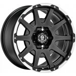 SPARCO Dakar 8,5x17 6x139,7 ET25 matt black lip polished rivets – Hledejceny.cz