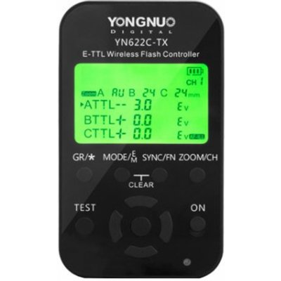 Yongnuo YN622C-TX Canon – Zbozi.Blesk.cz