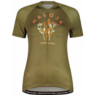 Maloja s krátkým rukávem GANESM. 1/2 lady zelená – Zboží Mobilmania