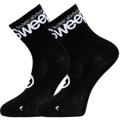 Sweep 26 Sportovní ponožky černá bílá