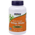Now Ginkgo Biloba Double Strenght 120 mg 100 rostlinných kapslí – Hledejceny.cz