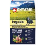 Ontario Puppy Mini Lamb & Rice 6,5 kg – Zboží Mobilmania