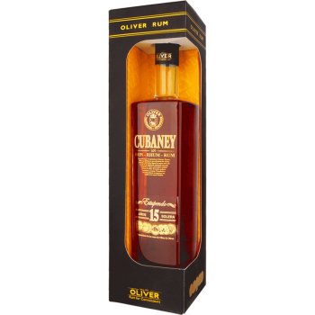 Cubaney ESTUPENDO Solera Rum 15y 38% 0,7 l (tuba)