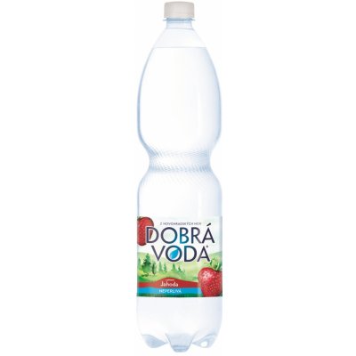 Dobrá voda jahoda neperlivá 6 x 1500 ml – Zboží Mobilmania