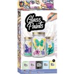 Barvy na sklo se štětcem, 5x22 ml, sada – Sleviste.cz