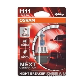 Osram Night Breaker Laser 64211NL-01B H11 PGJ19-2 12V 55W